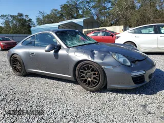2009 Porsche 911 Carrera with VIN WP0AA299X9S707123, listed as a Copart auction lot 75734774 with 61,446 mi miles and Salvage Title. Bid and sale history available at DreamBid. Image 4.
