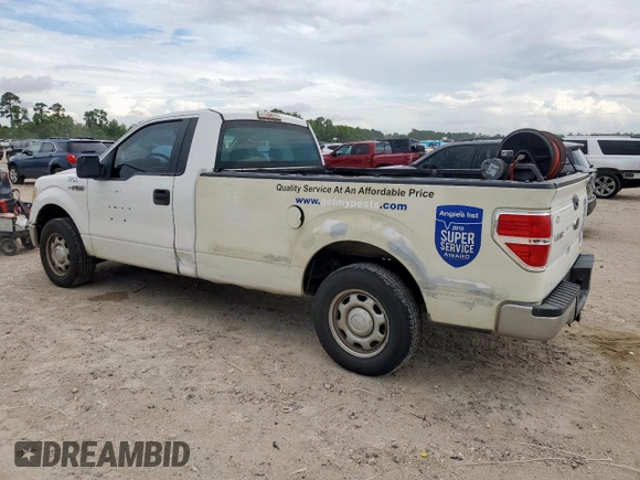 2013 Ford F-150 XL with VIN 1FTNF1CF5DKE46911, listed as a Copart auction lot 62303505 with 201,824 mi miles and Clean title. Bid and sale history available at DreamBid. Image 2.