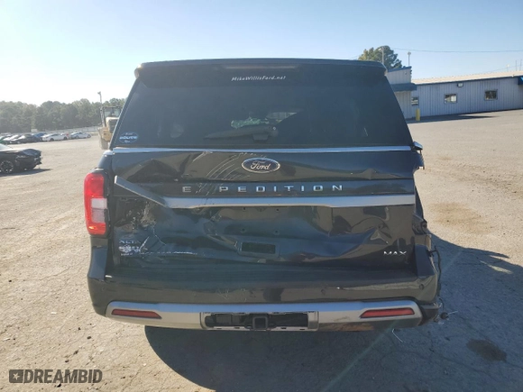 2023 Ford Expedition Max XLT with VIN 1FMJK1H86PEA43068, listed as a Copart auction lot 82931014 with 47,172 mi miles and Salvage Title. Bid and sale history available at carsss.com. Image 6.