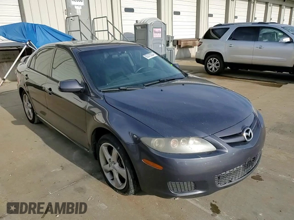 2007 Mazda 6 i Sport VE with VIN 1YVHP84C975M13821, listed as a Copart auction lot 80315224 with 187,379 mi miles and Salvage Title. Bid and sale history available at DreamBid. Image 11.