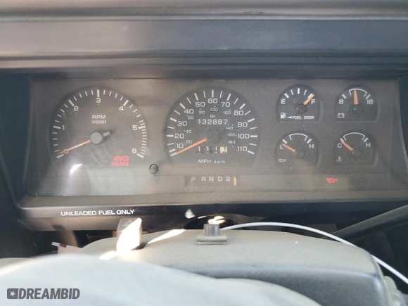 1995 Dodge Dakota with VIN 1B7GL23X4SW936035, listed as a Copart auction lot 69328564 with 132,687 mi miles and Salvage Title. Bid and sale history available at carsss.com. Image 9.