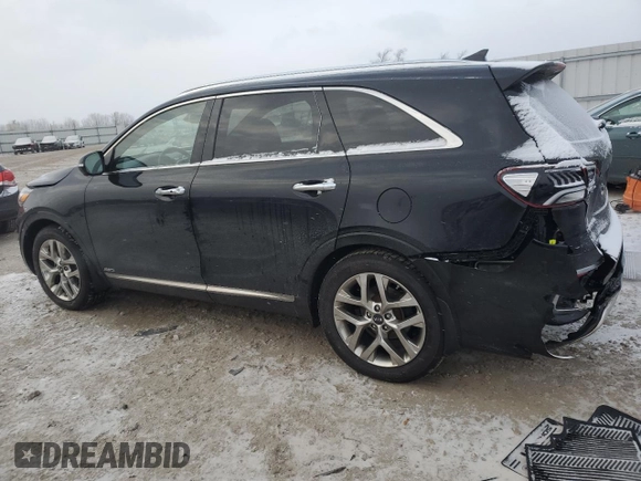 2019 Kia Sorento SX Limited with VIN 5XYPKDA57KG582931, listed as a Copart auction lot 84015284 with 80,988 mi miles and Salvage Title. Bid and sale history available at carsss.com. Image 2.
