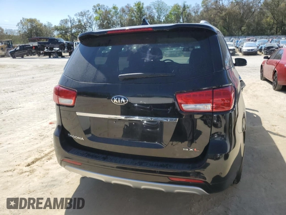2018 Kia Sedona SX-L with VIN KNDME5C1XJ6351274, listed as a Copart auction lot 48867065 with 66,637 mi miles and Salvage Title. Bid and sale history available at carsss.com. Image 6.