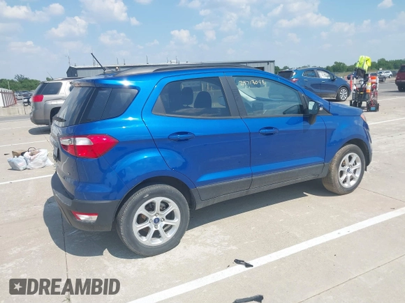 2021 Ford EcoSport SE with VIN MAJ3S2GE2MC450148, listed as a IAAI auction lot 39713048 with 30,115 mi miles and . Bid and sale history available at carsss.com. Image 4.