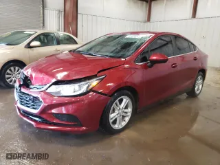 2017 Chevrolet Cruze LT with VIN 3G1BE5SMXHS566591, listed as a Copart auction lot 41816875 with 135,598 mi miles and Clean Title. Bid and sale history available at carsss.com. Image 1.