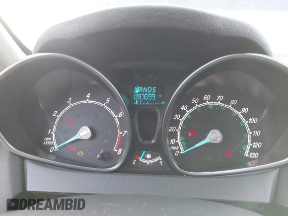 2019 Ford Fiesta SE with VIN 3FADP4EJ4KM125269, listed as a IAAI auction lot 41787211 with 97,699 mi miles. Bid and sale history available at carsss.com. Image 7.