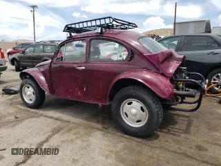 1971 Volkswagen Beetle with VIN 1112101750, listed as a Copart auction lot 54676293 with 850,328 mi miles and Salvage Title. Bid and sale history available at DreamBid. Image 2.