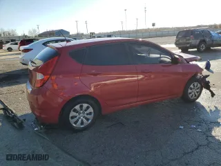 2017 Hyundai Accent SE with VIN KMHCT5AE4HU334236, listed as a Copart auction lot 45478255 with 148,845 mi miles and Non Repairable. Bid and sale history available at carsss.com. Image 3.