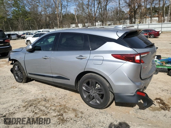 2020 Acura RDX w/A-Spec Pkg with VIN 5J8TC1H62LL008267, listed as a Copart auction lot 45682745 with 99,995 mi miles and Salvage title. Bid and sale history available at DreamBid. Image 2.