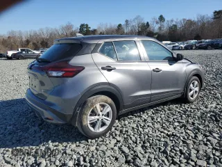 2024 Nissan Kicks S with VIN 3N1CP5BV4RL549363, listed as a Copart auction lot 48413765 with 3,568 mi miles and Salvage Title. Bid and sale history available at carsss.com. Image 3.