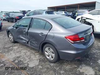 2015 Honda Civic LX with VIN 19XFB2F59FE065190, listed as a IAAI auction lot 42070979 with 153,317 mi miles and . Bid and sale history available at DreamBid. Image 3.