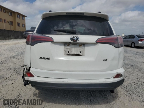 2017 Toyota RAV4 LE with VIN JTMZFREV0HJ711976, listed as a Copart auction lot 54568645 with 73,349 mi miles and Salvage Title. Bid and sale history available at DreamBid. Image 6.
