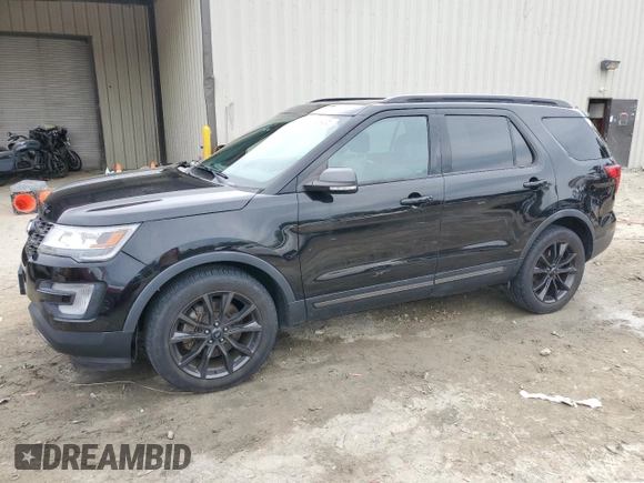 2017 Ford Explorer XLT with VIN 1FM5K8D88HGD20051, listed as a Copart auction lot 52069405 with 114,931 mi miles and Salvage Title. Bid and sale history available at DreamBid. Image 1.