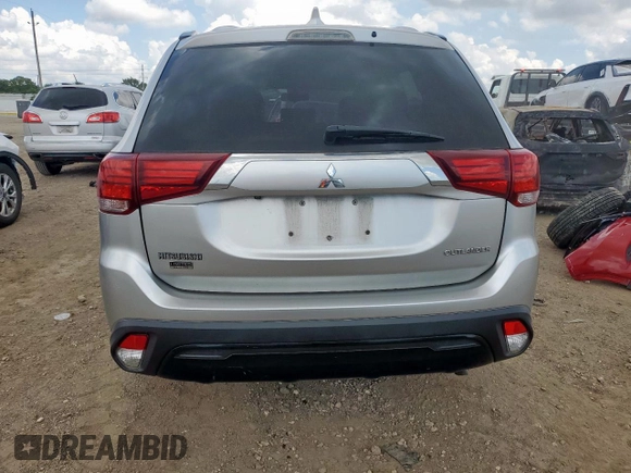 2019 Mitsubishi Outlander SE with VIN JA4AD3A32KZ031682, listed as a Copart auction lot 60626015 with 77,567 mi miles and Salvage title. Bid and sale history available at DreamBid. Image 6.