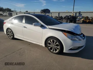 2014 Hyundai Sonata Limited with VIN 5NPEC4AB6EH817925, listed as a Copart auction lot 81996914 with 85,172 mi miles and Salvage Title. Bid and sale history available at DreamBid. Image 4.