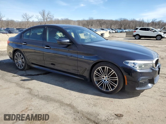 2017 BMW 5 Series 530i xDrive with VIN WBAJA7C31HG903970, listed as a Copart auction lot 48698485 with 157,934 mi miles and Clean Title. Bid and sale history available at carsss.com. Image 4.