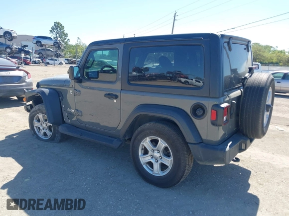 2020 Jeep Wrangler Sport S с VIN 1C4GJXAN4LW208110, выставлен на аукционе IAAI как лот 41811650 с пробегом 48 623 миль миль и . История ставок и продаж доступна на DreamBid. Изображение 3.