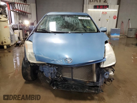 2005 Toyota Prius with VIN JTDKB20U453037043, listed as a Copart auction lot 49163245 with 185,676 mi miles and Salvage Title. Bid and sale history available at carsss.com. Image 5.