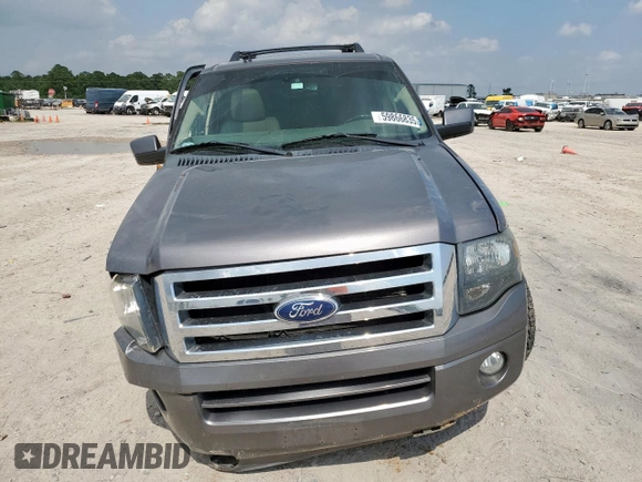 2014 Ford Expedition Limited with VIN 1FMJU1K5XEEF27752, listed as a Copart auction lot 59866835 with 160,827 mi miles and Salvage title. Bid and sale history available at DreamBid. Image 5.