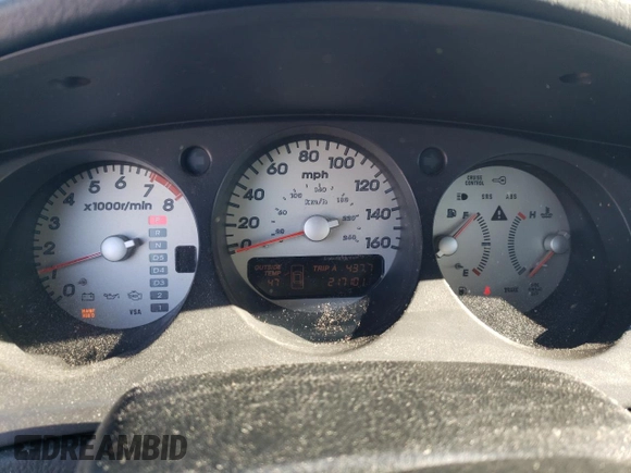 2002 Acura TL Type S w/Navigation with VIN 19UUA569X2A051439, listed as a Copart auction lot 86293914 with 217,101 mi miles and Salvage Title. Bid and sale history available at carsss.com. Image 9.