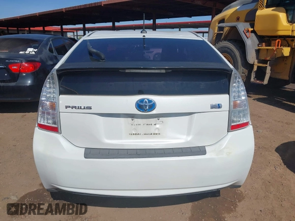 2011 Toyota Prius I with VIN JTDKN3DU6B0266604, listed as a IAAI auction lot 41981587 with 184,346 mi miles. Bid and sale history available at carsss.com. Image 16.