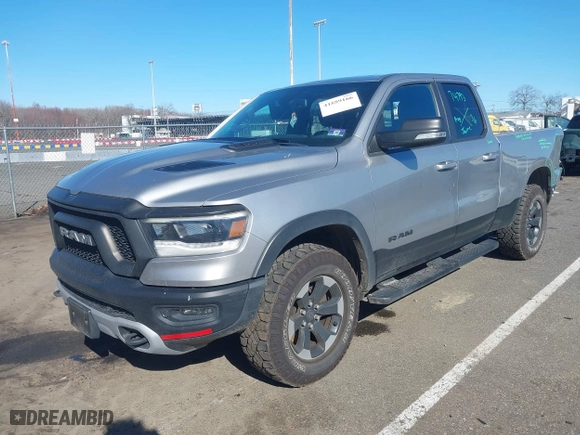 2019 Ram 1500 Rebel with VIN 1C6SRFET2KN671753, listed as a IAAI auction lot 41889166 with 72,883 mi miles. Bid and sale history available at carsss.com. Image 18.