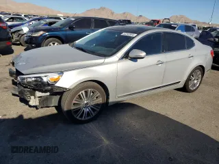 2016 Kia Cadenza Premium with VIN KNALN4D71G5218729, listed as a Copart auction lot 83393954 with 34,343 mi miles and Salvage Title. Bid and sale history available at carsss.com. Image 1.