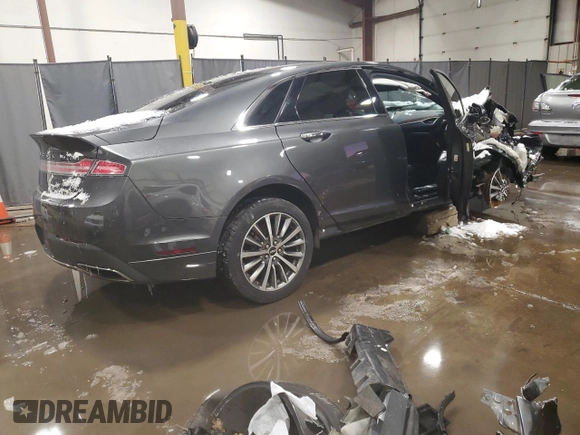 2017 Lincoln MKZ Select с VIN 3LN6L5DC1HR614453, выставлен на аукционе Copart как лот 85330524 с пробегом Не указан миль и Списание • Salvage title. История ставок и продаж доступна на DreamBid. Изображение 3.