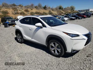 2017 Lexus NX 200t with VIN JTJBARBZ0H2114521, listed as a Copart auction lot 64690545 with 16,662 mi miles and Salvage title. Bid and sale history available at DreamBid. Image 4.