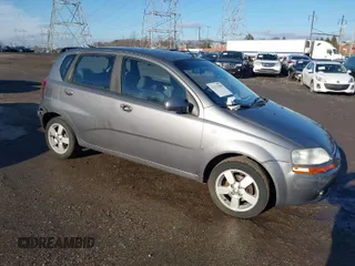 2008 Chevrolet Aveo LS with VIN KL1TD66668B071839, listed as a IAAI auction lot 41531090 with 132,953 mi miles and . Bid and sale history available at DreamBid. Image 1.