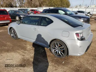2014 Scion tC with VIN JTKJF5C7XE3086652, listed as a Copart auction lot 46542145 with 216,577 mi miles and Salvage Title. Bid and sale history available at carsss.com. Image 2.
