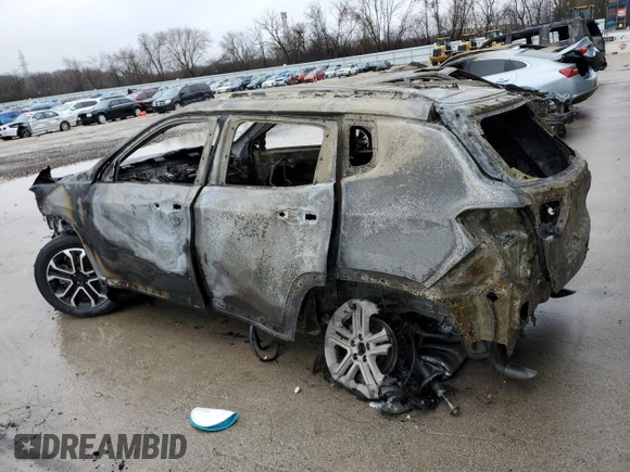 2023 Jeep Compass (RED) Edition with VIN 3C4NJDCNXPT565242, listed as a Copart auction lot 58893295 with Not provided miles and Non repairable. Bid and sale history available at DreamBid. Image 2.