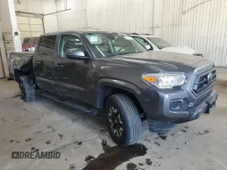 2021 Toyota Tacoma SR with VIN 3TMCZ5AN5MM378375, listed as a Copart auction lot 63806325 with 47,061 mi miles and Salvage title. Bid and sale history available at DreamBid. Image 4.