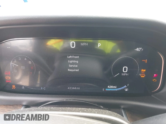 2024 Jeep Grand Wagoneer with VIN 1C4SJSEP3RS109884, listed as a IAAI auction lot 42603585 with 43,344 mi miles and . Bid and sale history available at DreamBid. Image 7.