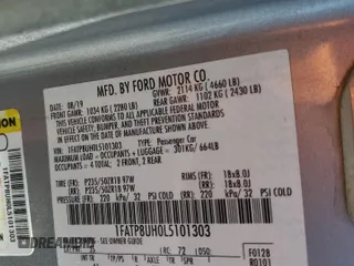 2020 Ford Mustang EcoBoost z VIN 1FATP8UH0L5101303, wystawiony jako Copart lot #53581315 z przebiegiem 59 273 mil mil oraz Szkody całkowita. Historia ofert i sprzedaży dostępna na DreamBid. Obrazek 14.
