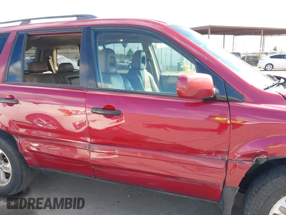 2005 Honda Pilot EX-L with VIN 2HKYF18545H544535, listed as a IAAI auction lot 42250692 with 232,994 mi miles and . Bid and sale history available at DreamBid. Image 17.
