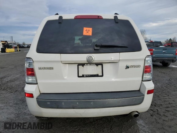 2009 Mercury Mariner Hybrid z VIN 4M2CU29309KJ04980, wystawiony jako Copart lot #85360014 z przebiegiem 166 860 mil mil oraz Szkoda całkowita • Salvage title. Historia ofert i sprzedaży dostępna na DreamBid. Obrazek 6.