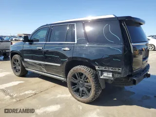 2017 Cadillac Escalade Platinum with VIN 1GYS4DKJ0HR383188, listed as a Copart auction lot 46273925 with 129,933 mi miles and Salvage Title. Bid and sale history available at carsss.com. Image 2.