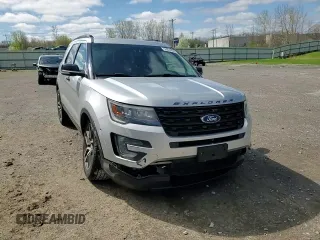 2017 Ford Explorer Sport with VIN 1FM5K8GT5HGA14201, listed as a Copart auction lot 55025635 with 116,415 mi miles and Salvage Title. Bid and sale history available at carsss.com. Image 15.