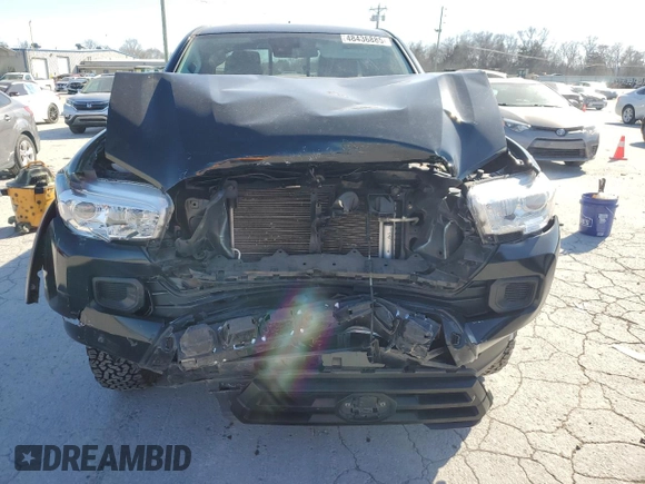 2022 Toyota Tacoma SR с VIN 3TYRZ5CN9NT021097, выставлен на аукционе Copart как лот 48436885 с пробегом 52 572 миль миль и Списание • Salvage title. История ставок и продаж доступна на DreamBid. Изображение 5.