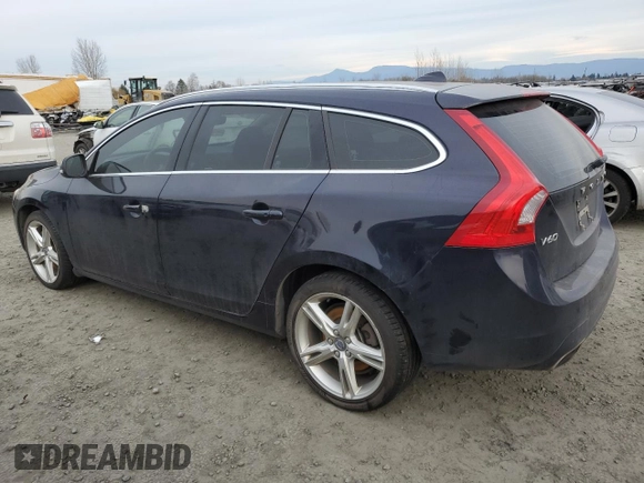 2016 Volvo V60 T5 Premier with VIN YV1612SK4G1309924, listed as a Copart auction lot 43135545 with 95,915 mi miles and Salvage Title. Bid and sale history available at carsss.com. Image 2.