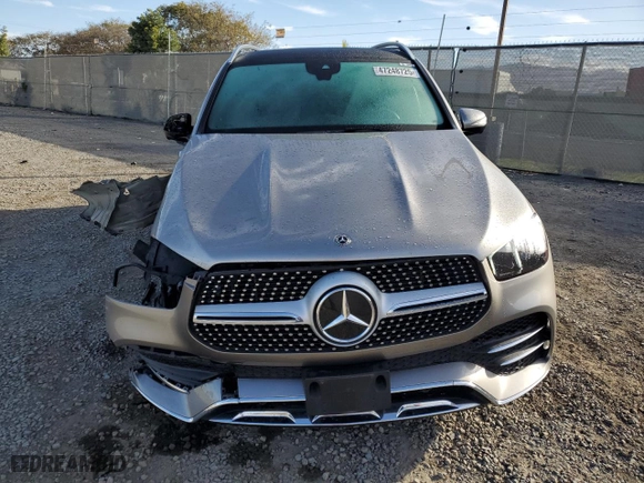 2020 Mercedes-Benz GLE with VIN 4JGFB4JB5LA238996, listed as a Copart auction lot 47248725 with 52,871 mi miles and Salvage Title. Bid and sale history available at carsss.com. Image 5.