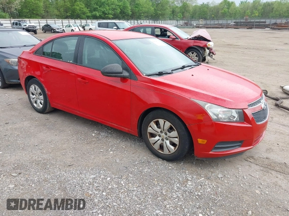 2014 Chevrolet Cruze LS with VIN 1G1PA5SH4E7185799, listed as a IAAI auction lot 42128030 with 195,156 mi miles and . Bid and sale history available at DreamBid. Image 1.