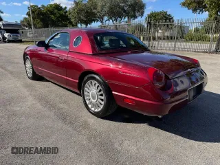 2004 Ford Thunderbird Deluxe with VIN 1FAHP60A54Y110954, listed as a Copart auction lot 47539135 with 26,244 mi miles and Salvage Title. Bid and sale history available at carsss.com. Image 2.