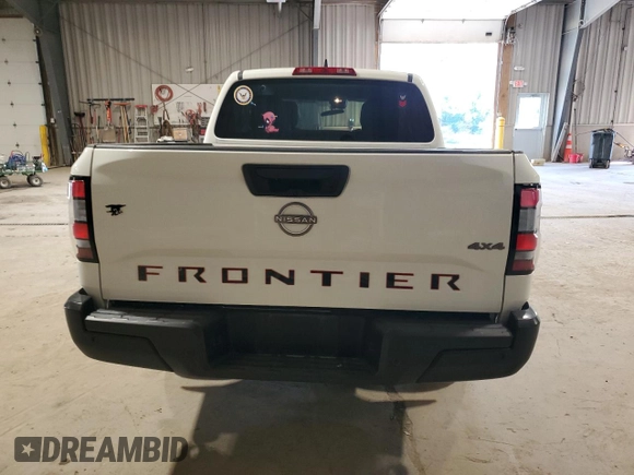 2022 Nissan Frontier S with VIN 1N6ED1EK5NN610056, listed as a Copart auction lot 54942245 with 51,925 mi miles and Salvage title. Bid and sale history available at DreamBid. Image 6.