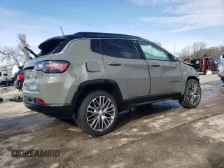 2023 Jeep Compass Limited with VIN 3C4NJDCN3PT505450, listed as a Copart auction lot 45548735 with 18,326 mi miles and Salvage Title. Bid and sale history available at DreamBid. Image 3.