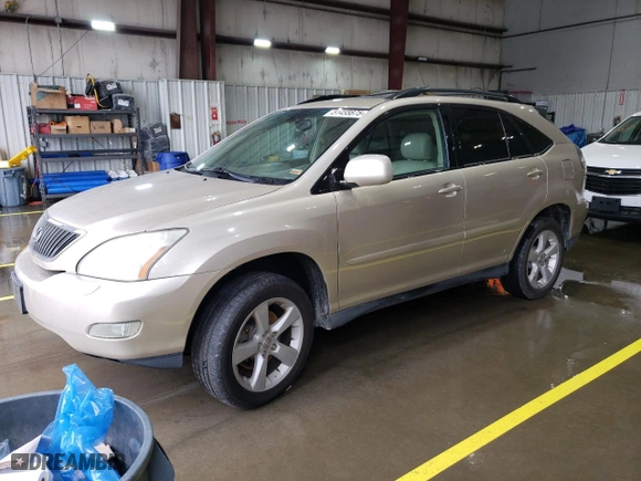 2007 Lexus RX 350 with VIN 2T2HK31U87C001523, listed as a Copart auction lot 51455875 with 242102 miles and Clean Title. Bid and sale history available at carsss.com. Image 1.