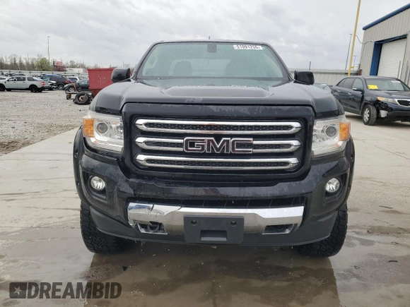 2015 GMC Canyon 4WD SLE with VIN 1GTG6BE30F1185696, listed as a Copart auction lot 51091255 with 173,322 mi miles and Salvage Title. Bid and sale history available at carsss.com. Image 5.