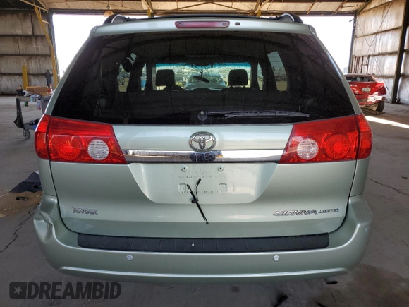2006 Toyota Sienna XLE with VIN 5TDZA22CX6S479749, listed as a Copart auction lot 51876715 with 129,488 mi miles and Salvage Title. Bid and sale history available at carsss.com. Image 6.