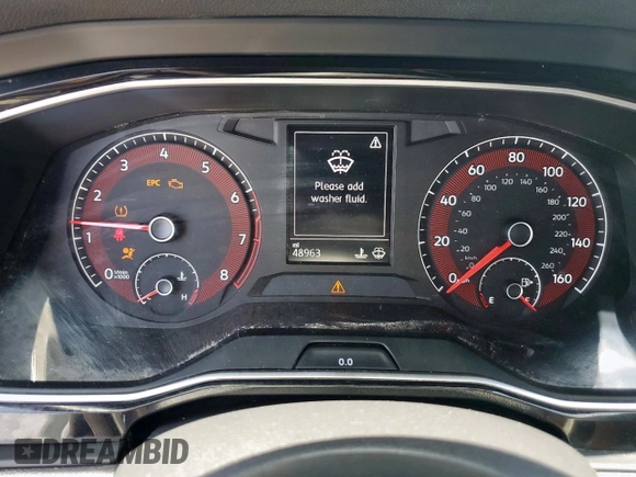 2020 Volkswagen Jetta S с VIN 3VWCB7BUXLM040312, выставлен на аукционе Copart как лот 58397835 с пробегом 48 963 миль миль и Чистый • Clean title. История ставок и продаж доступна на DreamBid. Изображение 9.